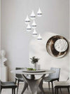 Lampada A Sospensione Led 80watt Design Goccia A Cascata Luce 6500k 4000k Lp-18a Illuminazione/Illuminazione per interni/Lampadari lampade a sospensione e plafoniere/Lampade a sospensione Trade Shop italia - Napoli, Commerciovirtuoso.it