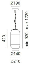 Lampada a sospensione LED Artemide Gople