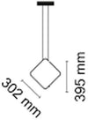 Lampada a sospensione LED Flos Arrangements Square Small