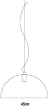 Lampada a sospensione Martinelli Luce Bubbles 45
