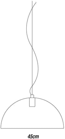 Lampada a sospensione Martinelli Luce Bubbles 45
