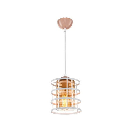 Lampada a sospensione Mira ASZ1261 metallo bianco