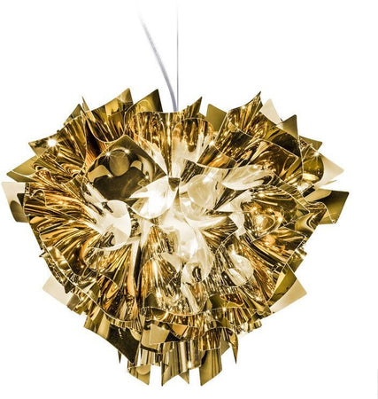 Lampada a sospensione Slamp Veli Large gold, silver, copper