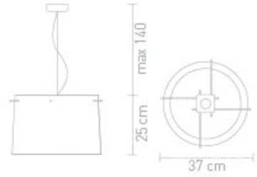 Lampada a Sospensione Slamp Woody