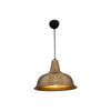 Lampada a sospensione Tampa ASZ1343 con diffusore bronzo