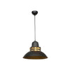 Lampada a sospensione Tibet ASZ0871 nera stile industriale