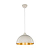 Lampada a sospensione Topak ASZ0948 in metallo bianco