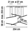 Lampada a sospensione Vibia HaloCircular