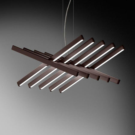 Lampada a sospensione Vibia Rhythm horizontal 93cm