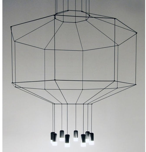 Vibia Wireflow 0301 8 LUCI Lampada a sospensione