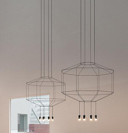 Lampada a sospensione Vibia Wireflow 0400