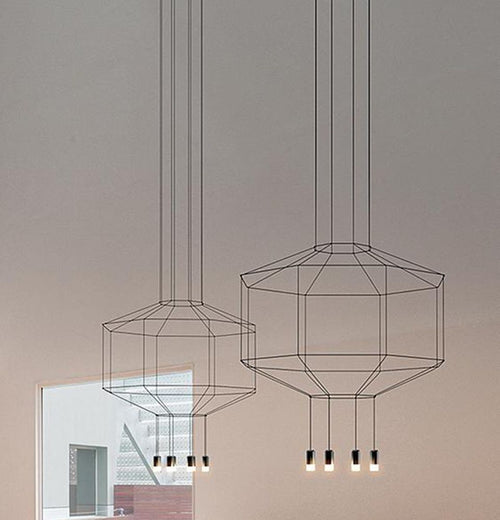 Lampada a sospensione Vibia Wireflow 0400
