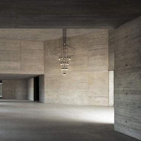 Vibia Wireflow Chandelier 43 luci LED