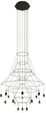 Vibia Wireflow Chandelier 20 luci LED