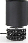 Lampada Abat Jour Da Tavolo Comodino E14 Base Ceramica Nero Lux 25x15 Cm 837395 Illuminazione/Illuminazione per interni/Lampade/Lampade da tavolo e abat-jour Trade Shop italia - Napoli, Commerciovirtuoso.it