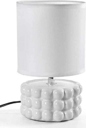 Lampada Abat Jour Tavolo Comodino E14 Base Ceramica Rilievo Lux 25 X 15cm 837418 Illuminazione/Illuminazione per interni/Lampade/Lampade da tavolo e abat-jour Trade Shop italia - Napoli, Commerciovirtuoso.it