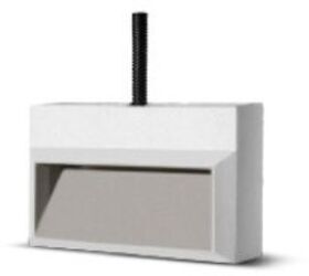 Lampada ad incasso per esterno LED Simes Microghost Orizzontale