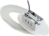 LAMPADA APPLIQUE LED PARETE MURO OVALE 10W DRIVER INCLUSO 220V LUCE FREDDA 6500K  Trade Shop italia - Napoli, Commerciovirtuoso.it