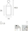 Lampada-batteria-esterni-PAN-International-JOY-GDN05111-GDN05131-LED-alluminio-lanterna-terra-tavolo