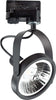 Lampada-Binario-Moderna-Glim-Metallo-Nero-1-Luce-10W-Gu10-3000K-Luce-Calda