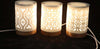 Lampada bruciaoli brucia essenze aromi elettrica in porcellana e legno idea bomboniera Casa e cucina/Decorazioni per interni/Profumazione ambiente/Diffusori di oli essenziali Decor Space - Altamura, Commerciovirtuoso.it