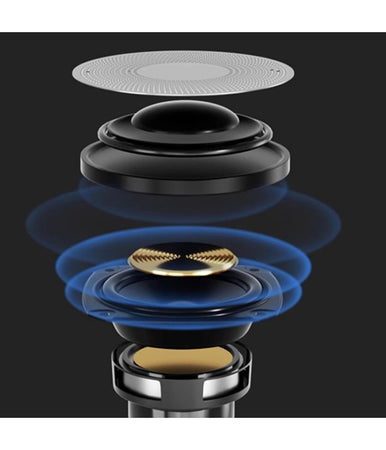 Lampada Caricabatterie Wireless Altoparlante Portatile Luce Notturna Conchiglia