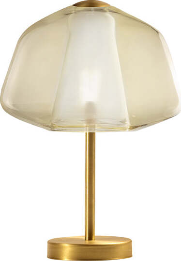 Lampada-Contemp.-Double-Skin-Alpha-Metallo-Ottone-Sat.-Vetro-Ambra-1-Luce-E27