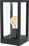 Lampada-Contemporanea-Da-Esterno-Cascinetta-1-Luce-Alluminio-Fuso-Nero