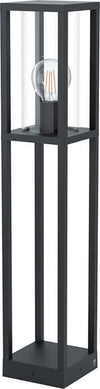 Lampada-Contemporanea-Da-Esterno-Cascinetta-Alta-1-Luce-Alluminio-Fuso-Nero