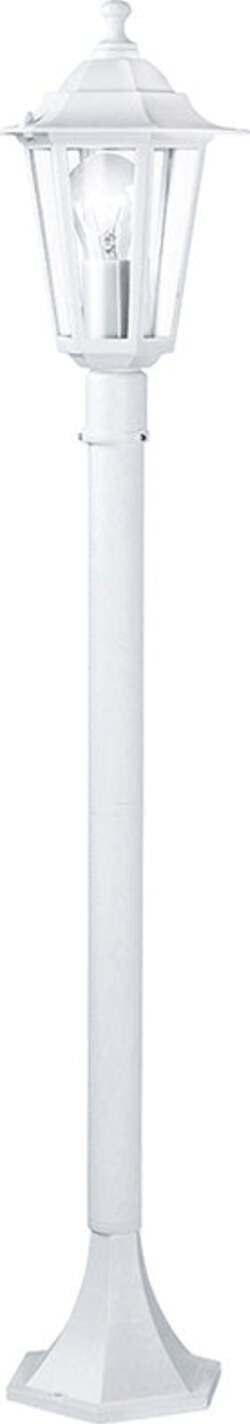 Lampada-Contemporanea-Da-Esterno-Laterna-5-1-Luce-Alluminio-Fuso-Bianco