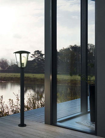 Lampada-Contemporanea-Da-Esterno-Monreale-1-Luce-Alluminio-Fuso-Nero