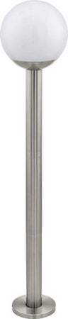 Lampada-Contemporanea-Da-Esterno-Nisia-Z-1-Luce-Acciaio-Inox-Grigio-H98Cm