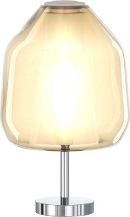 Lampada-Contemporanea-Double-Skin-Beta-Metallo-Cromo-Vetro-Ambra-1-Luce-E27