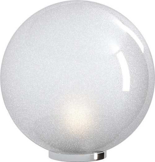 Lampada-Contemporanea-Glitter-Metallo-Cromo-Vetro-Soffiato-Trasp-1-Luce-E27-40Cm