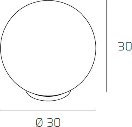 Lampada-Contemporanea-Target-Metallo-Cromo-Vetro-Cromo-E-Trasp-1-Luce-E27-30Cm