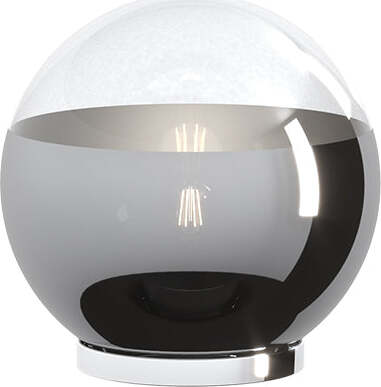 Lampada-Contemporanea-Target-Metallo-Cromo-Vetro-Cromo-E-Trasparente-1-Luce-E27