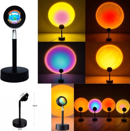 Lampada Creazione Atmosfera Illuminazione Rotabile 180? Effetto Tramonto Illuminazione/Illuminazione per interni/Illuminazione speciale/Mood Lights Trade Shop italia - Napoli, Commerciovirtuoso.it