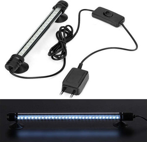 LAMPADA D05 A LED BIANCO IMMERGIBILE PER ACQUARI 50 CM 2 W ACQUA CON VENTOSE Prodotti per animali domestici/Pesci e animali d'acqua/Illuminazione per acquario Trade Shop italia - Napoli, Commerciovirtuoso.it