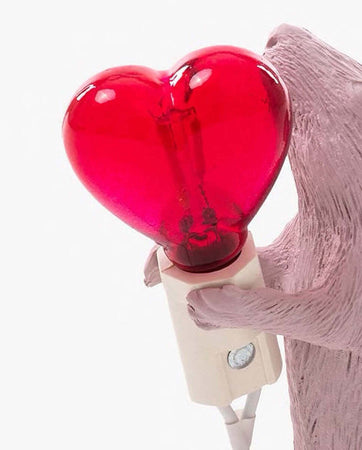 Lampada da appoggio Seletti Mouse Lamp Love Edition