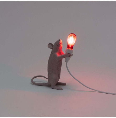 Lampada da appoggio Seletti Mouse Lamp Love Edition