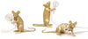 Lampada da appoggio Seletti Mouse Lop Lying Down Lamp Gold