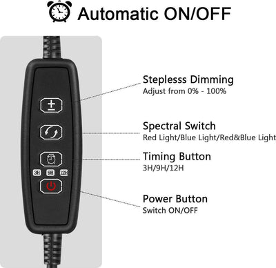Lampada Da Coltivazione Piante A Led 60 Led Flessibile Serra Coltura Idroponica Giardino e giardinaggio/Giardinaggio/Serre e attrezzature per la germinazione/Illuminazione/Impianti per coltivazione indoor Trade Shop italia - Napoli, Commerciovirtuoso.it