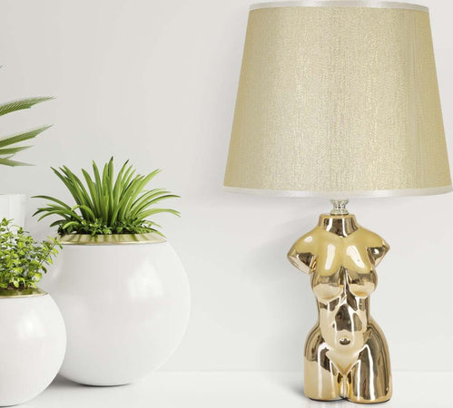 Lampada-Da-Comodino-Glam-Woman-Cm-Ø-25X39,5