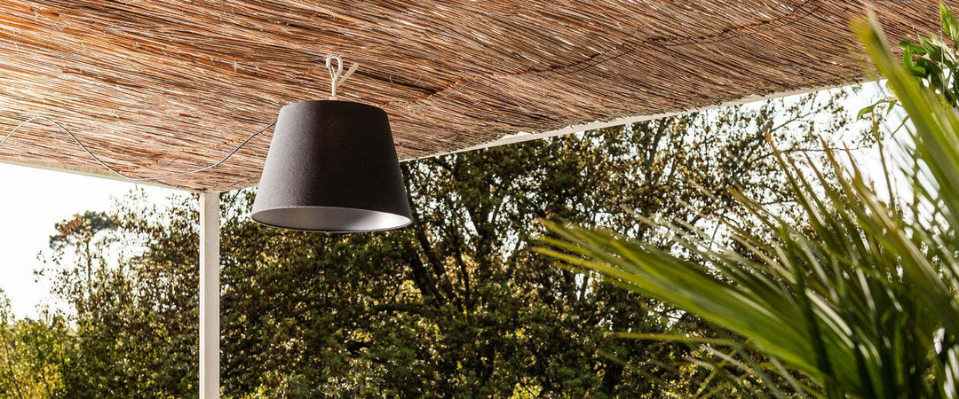 Lampada da esterni LED Artemide Tolomeo Paralume Outdoor Terra