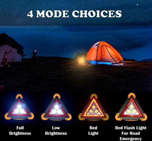 Lampada Da Lavoro Portatile Led Torcia Emergenza Triangolo Cob Ricaricabile 30w Illuminazione/Illuminazione per interni/Lampade/Lampade da lavoro Trade Shop italia - Napoli, Commerciovirtuoso.it