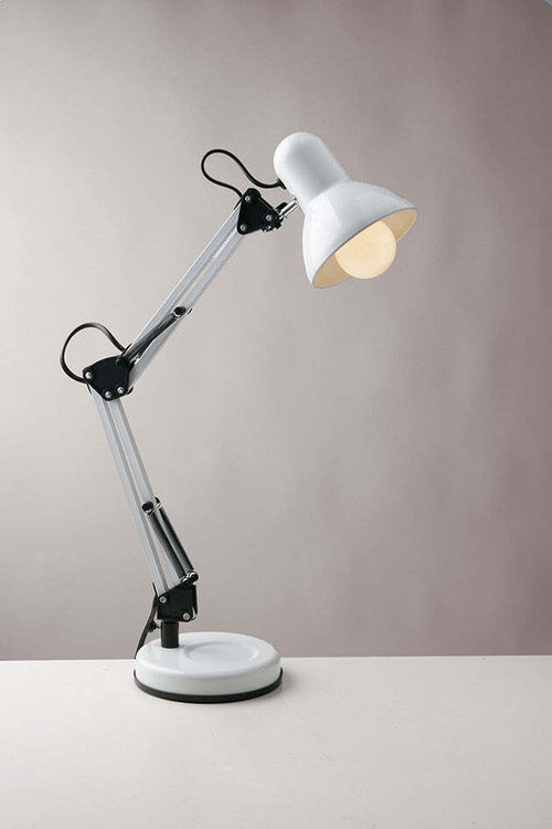 Lampada Da Lettura Architetto Bianca 1Xe27 16X60Cm Illuminazione/Illuminazione per interni/Illuminazioni per pareti/Lampade da lettura Led Mall Home - Napoli, Commerciovirtuoso.it