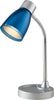 Lampada Da Lettura Arkimede Blu 1Xe14 13,5X36Cm Illuminazione/Illuminazione per interni/Illuminazioni per pareti/Lampade da lettura Led Mall Home - Napoli, Commerciovirtuoso.it