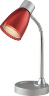 Lampada Da Lettura Arkimede Rossa 1Xe14 13,5X36Cm Illuminazione/Illuminazione per interni/Illuminazioni per pareti/Lampade da lettura Led Mall Home - Napoli, Commerciovirtuoso.it