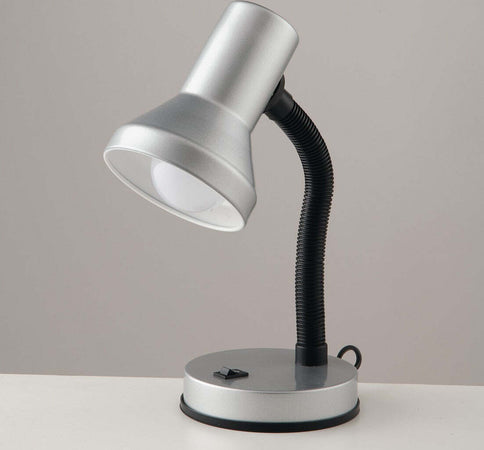 Lampada Da Lettura Ldt Silver 1Xe27 14,5X34,5Cm Illuminazione/Illuminazione per interni/Illuminazioni per pareti/Lampade da lettura Led Mall Home - Napoli, Commerciovirtuoso.it