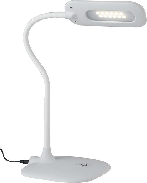Lampada Da Lettura Led Darwin Bianca 4,8W 450Lm 4000K Dimmerabile 16X16X53,5Cm Illuminazione/Illuminazione per interni/Illuminazioni per pareti/Lampade da lettura Led Mall Home - Napoli, Commerciovirtuoso.it